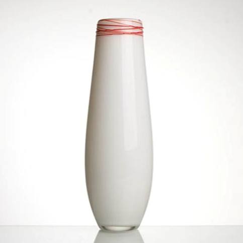 Vase "MARA" weiß, 35 cm